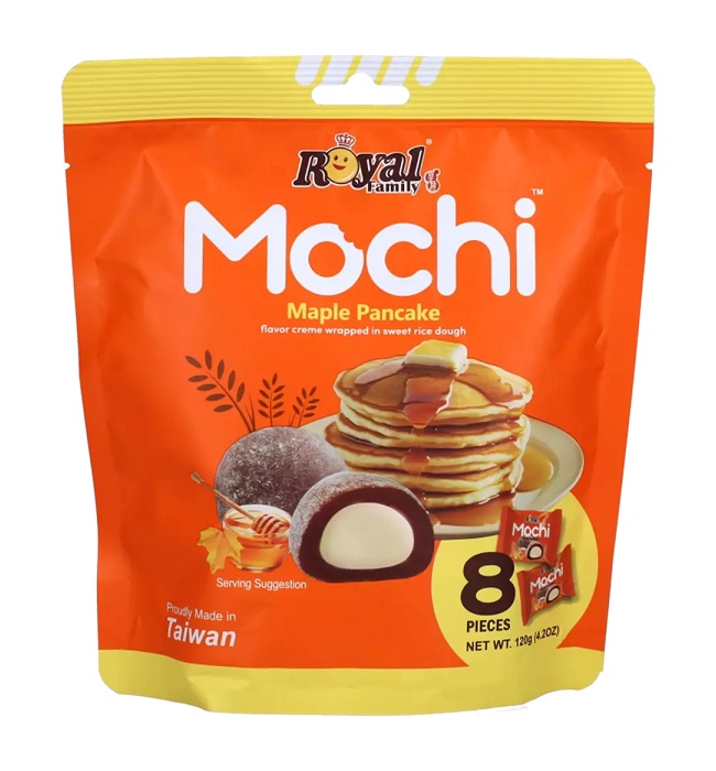 Dolce giapponese Mochi al Maple Pancake - Royal Family 120g.